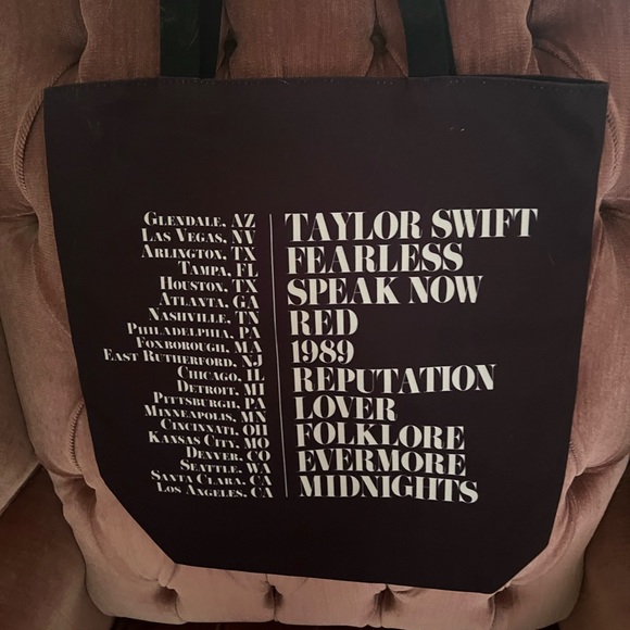 Taylor Swift Eras Tour Tote Bag - Picture 2 of 2